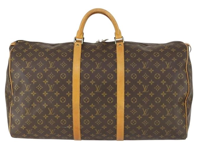 Louis Vuitton Keepall Monogram Canvas 60 Marrone