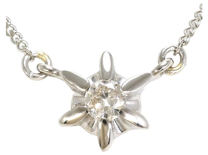 Autre Marque Collana in platino e diamanti