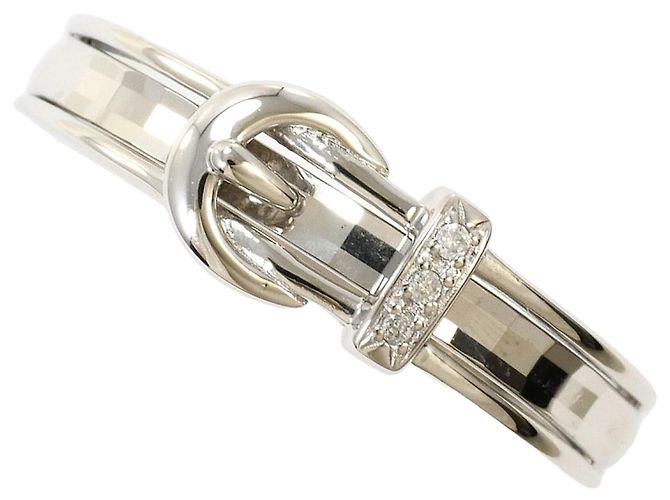 Autre Marque PT900 Platinring mit Diamant