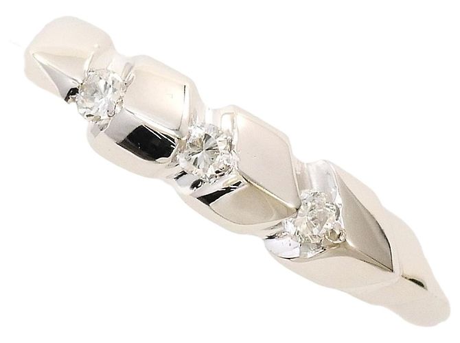 Autre Marque PT900 Platinring mit 0.08ct Diamant