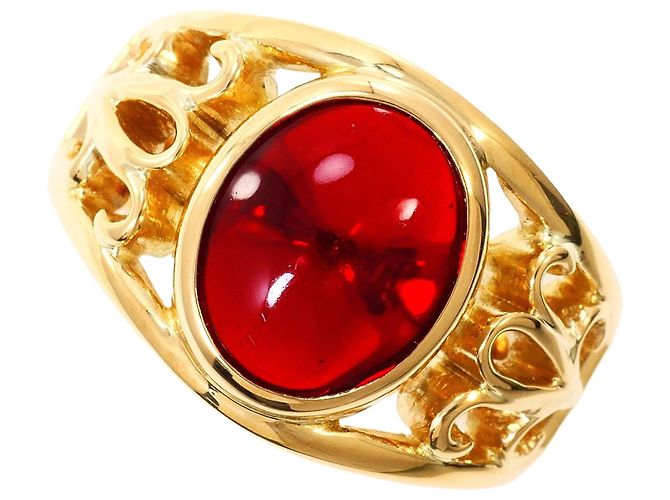 Autre Marque 18K Gelbgold-Ring Golden
