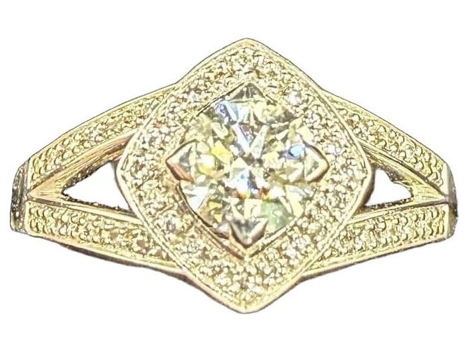 Anello Mauboussin in oro bianco 18K e diamanti