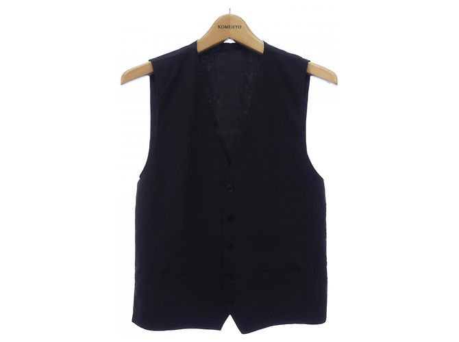 Dolce & Gabbana Dolce&Gabbana Wool Vest Black