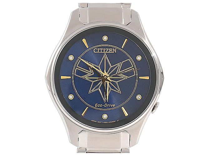 Autre Marque Citizen Captain Marvel Edelstahl Blau
