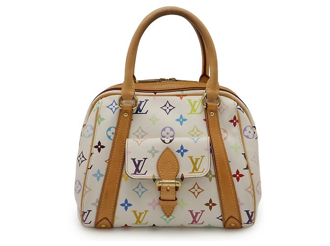 Louis Vuitton Priscilla Monogram Handtasche Weiß