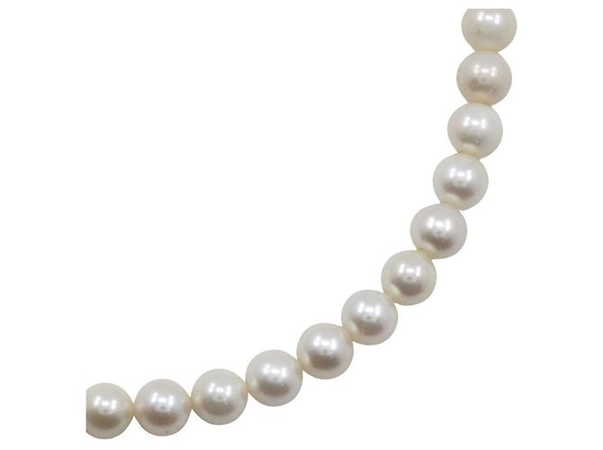 Autre Marque Collana in argento e perle 