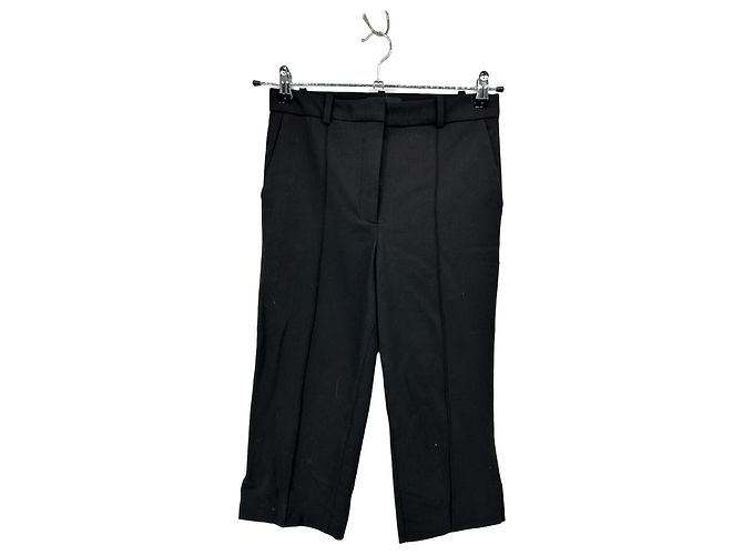 Maje Black Capri Pants