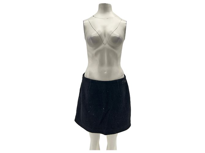 Lacoste Wollrock Schwarz Größe 38