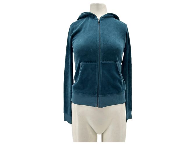 Juicy Couture Samtjacke Blau
