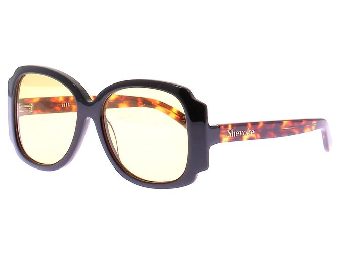 Autre Marque Occhiali da sole oversize Marrone