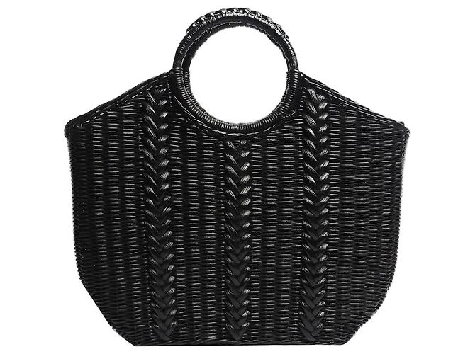 Ulla Johnson Panier en osier noir