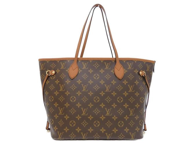 Louis Vuitton Monogram Neverfull Inside Out MM Handtasche Braun Monogramm