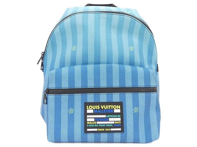 Louis Vuitton Discovery Backpack PM M59913 Blue Light green