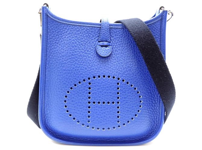 Hermès Hermes Evelyne TPM Schultertasche Blau