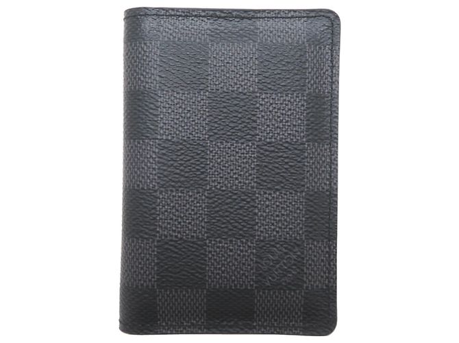 Organizer Louis Vuitton Damier Graphite Card Case Black