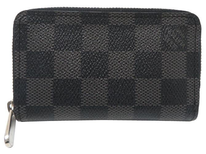 Louis Vuitton Zippy Coin Purse/Card Case Negro