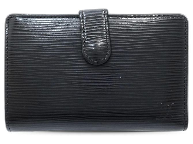 Louis Vuitton Cartera de Billetes Epi negra Negro