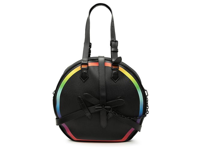 Gorra Soft Hat Trunk en Taiga Rainbow negro Louis Vuitton