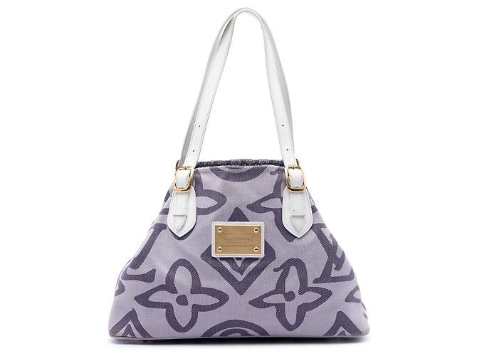 Louis Vuitton Purple Monogram Tahitienne Cabas PM Lila