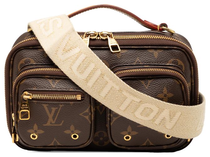Bolsa Louis Vuitton Marrom Monogram Utility