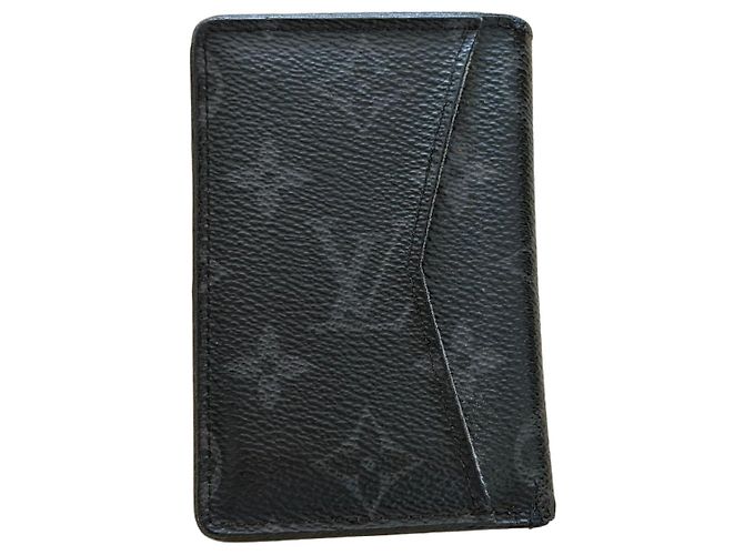 Louis Vuitton Monogram Eclipse Wallet Black
