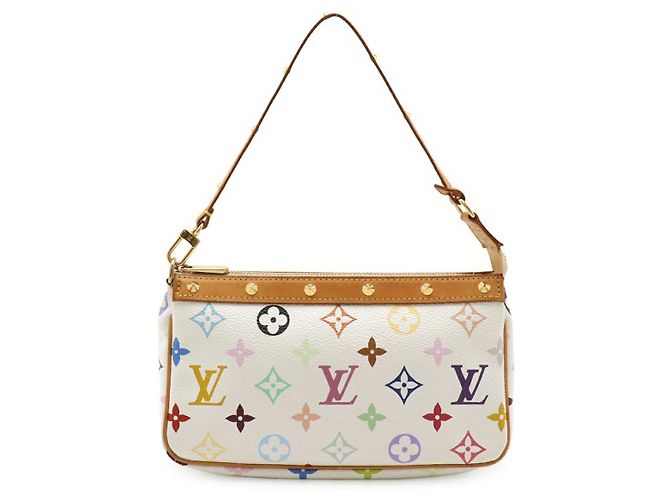 Louis Vuitton Monogram Pochette Accessoire Blanc