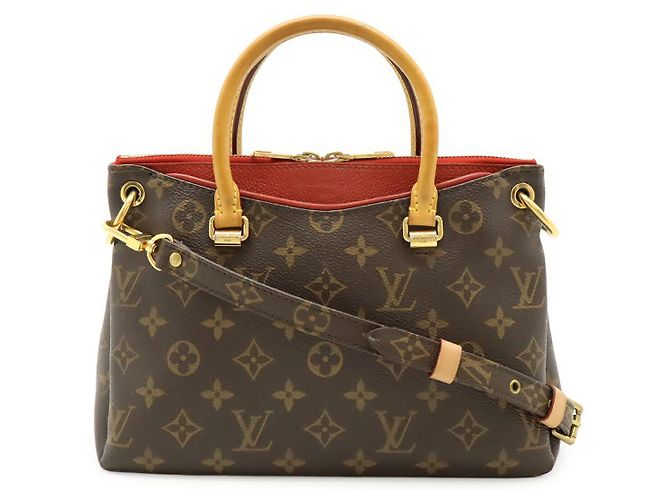 Bolsa Louis Vuitton Monogram Pallas BB Vermelho
