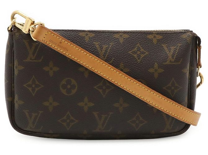 Borsa Pochette Accessoires Monogram Louis Vuitton Marrone