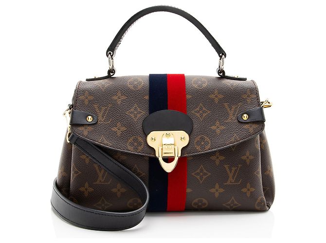 Bolsa Georges BB em Canvas Monogram Louis Vuitton Azul