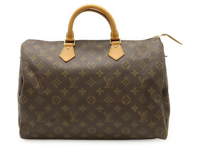 Bolsa Louis Vuitton Monogram Speedy 35 Marrom