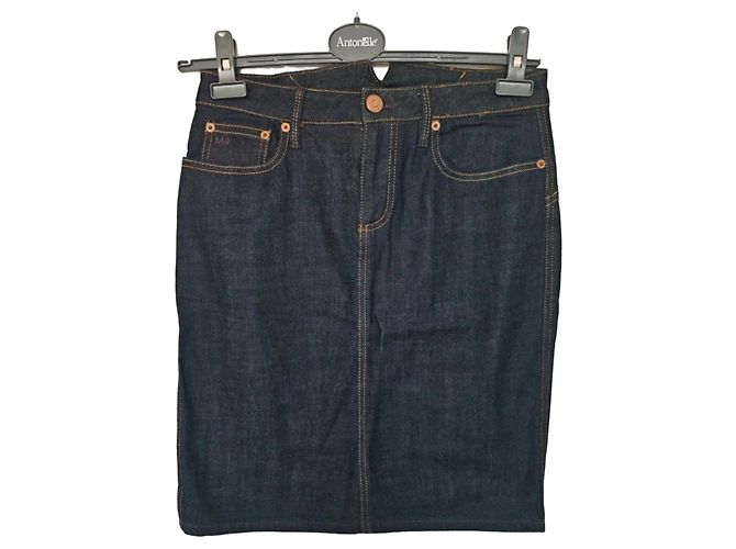 Marc by Marc Jacobs Saia Jeans Azul escuro