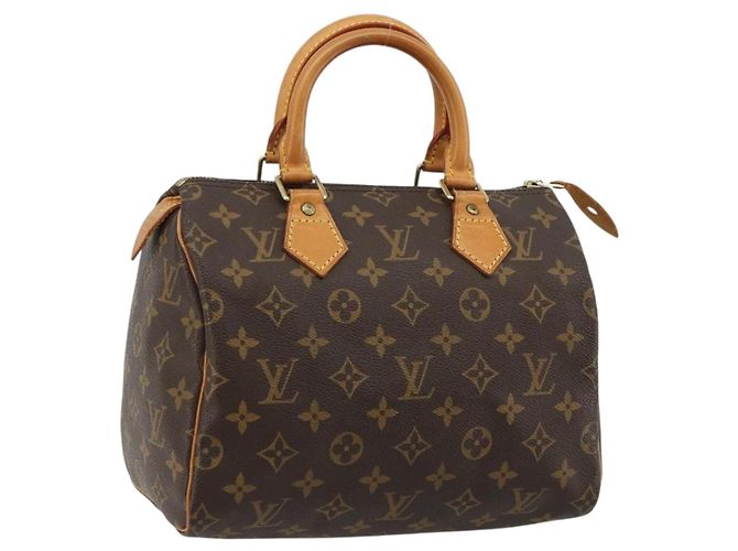 LOUIS VUITTON Bolsa Monogram Speedy 25 M41528 LV Auth 179455A