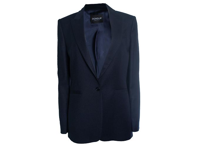 DONDUP, blue wool blazer