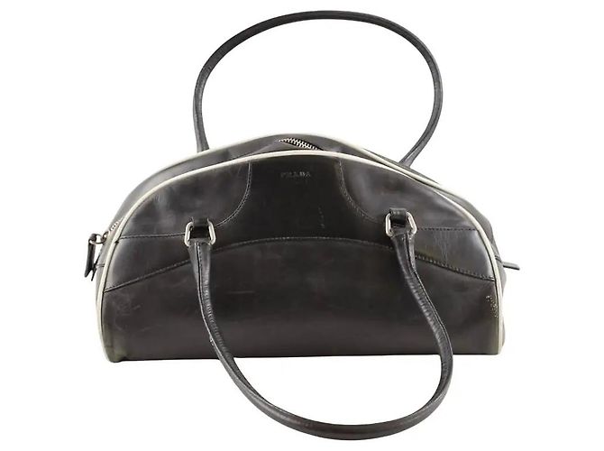 Prada Sac à main Bowling noir