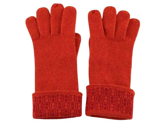 Hermès Red gloves