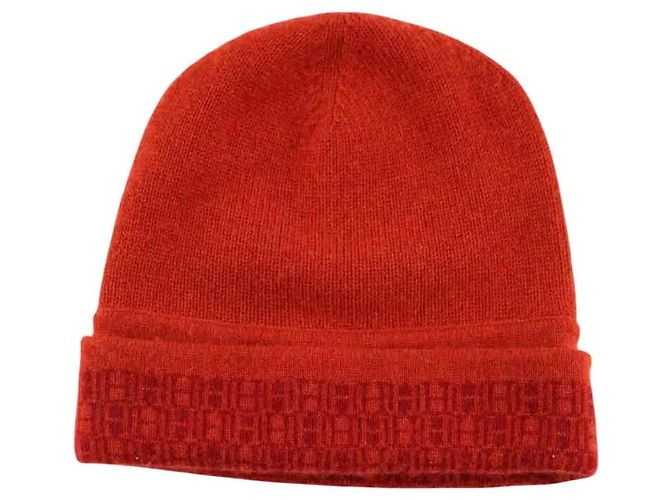 Hermès Rote Mütze 