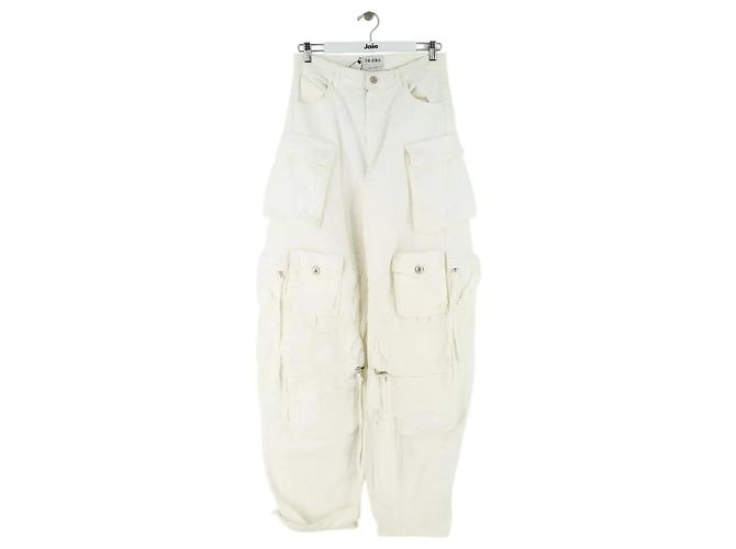 Attico Pantalones anchos blancos