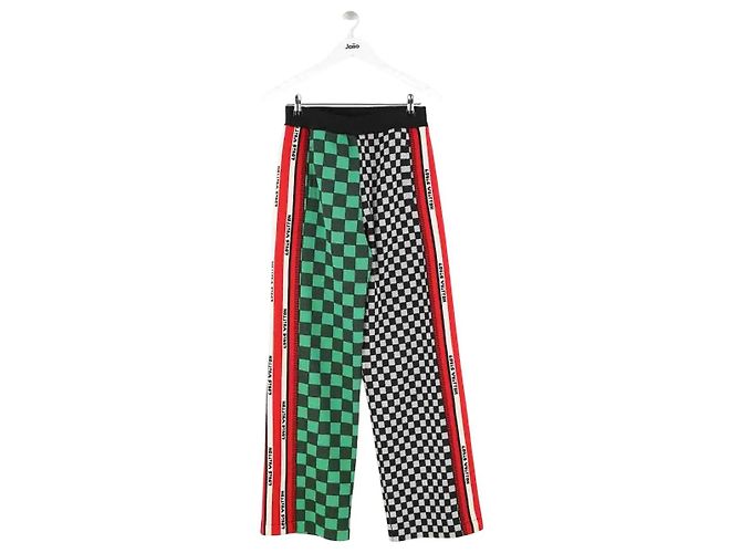Louis Vuitton Pantaloni larghi multicolore