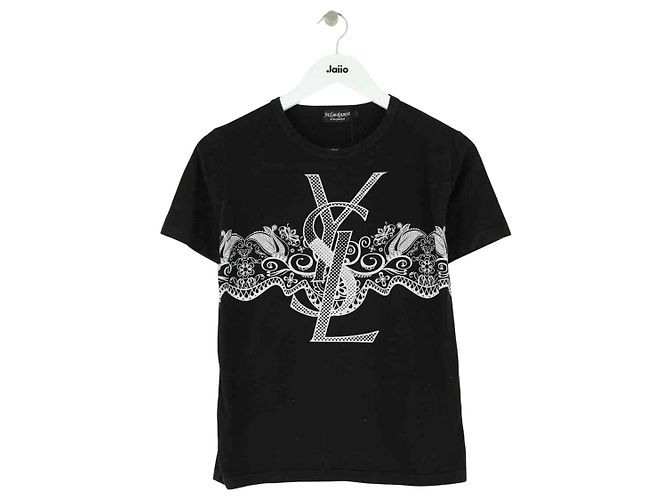 Yves Saint Laurent T-shirt nera Nero