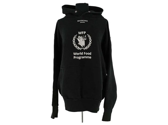 Balenciaga Schwarzer Sweatshirt 