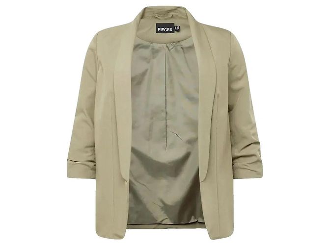 Autre Marque Pieces Oversized Blazer Beige