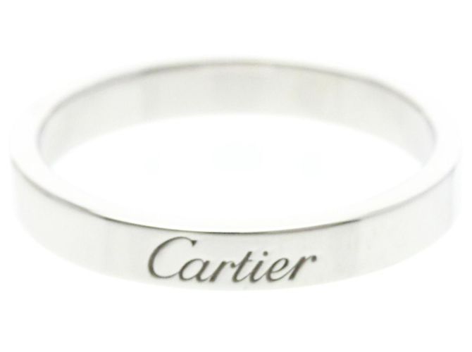 C De Cartier Ring aus Platin Silber