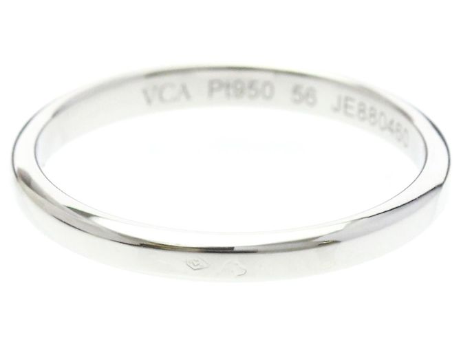 Anillo Tendremont de platino Van Cleef & Arpels Plata
