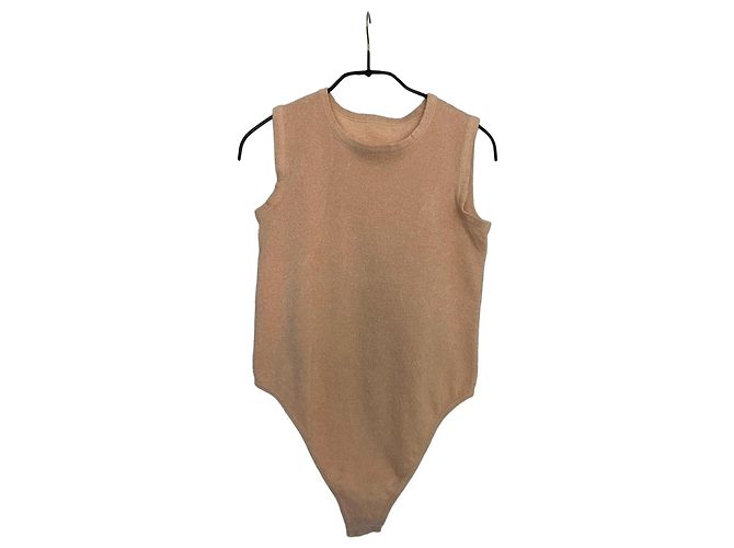 Wolford Seidenbody in Camel Kamel