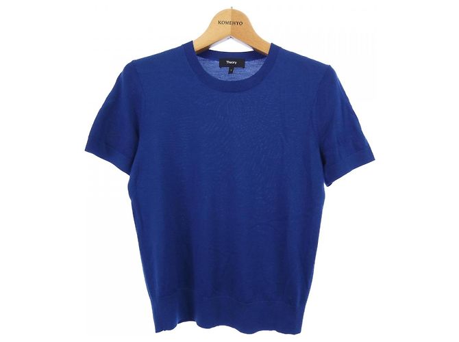 Theory Strick Blau Marineblau