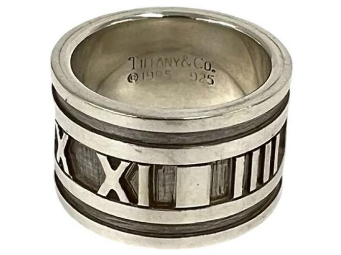 Tiffany & Co Anello Tiffany Vintage Atlas Argento
