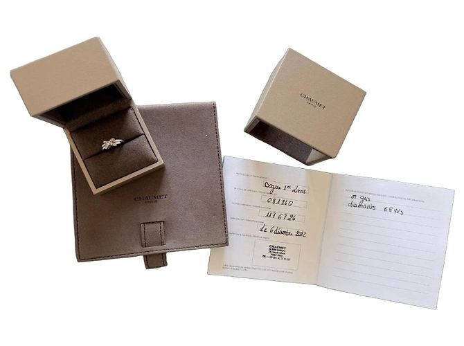 Chaumet Diamantring aus Weißgold