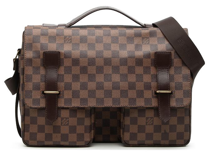 Louis Vuitton Marrón Damier Ebene Broadway Castaño
