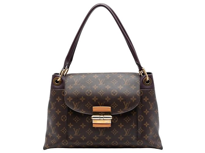 Louis Vuitton Marrom Monogram Olympe MM
