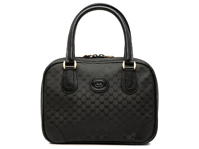 Borsa Gucci Black Micro GG Supreme Nero